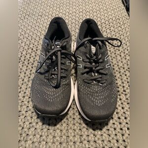 ASICS Black Athletic Running Shoes